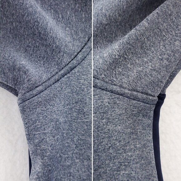 Seattle Seahawks 1/4 Zip Fleece Pullover Sweatshirt NFL Authentic Men's Large - Picture 11 of 14